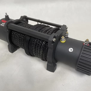Image of MANX4 Electric Winch 13500LBS 7hp 12v Motor Wireless Controller 4X4 Syntheic Rope 26m Recovery